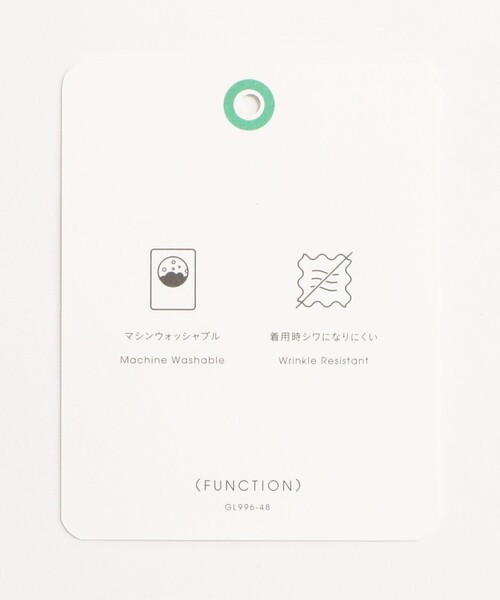 green label relaxing（グリーンレーベルリラクシング）の「トロミ ボウタイ ブラウス マシンウォッシャブル（シャツ/ブラウス・レディース・ホワイト/その他1・FREE）」の4枚目の写真