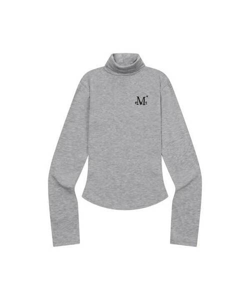 MUCENT(ムセント)の「デルロラ ポラネック グルミ 長袖Tシャツ (6カラー)(Tシャツ/カットソー・レディース・チャコールグレー/ブラック/ブラウン/グレー/ピンク/アイボリー・FREE)」の4枚目の写真