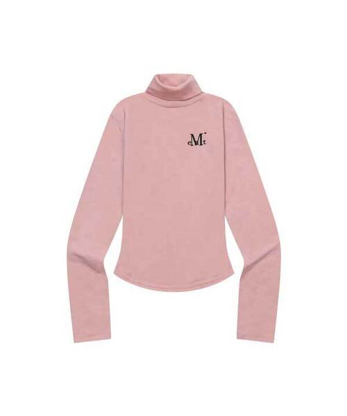MUCENT(ムセント)の「デルロラ ポラネック グルミ 長袖Tシャツ (6カラー)(Tシャツ/カットソー・レディース・チャコールグレー/ブラック/ブラウン/グレー/ピンク/アイボリー・FREE)」の6枚目の写真