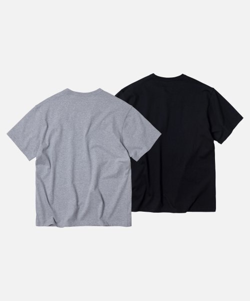 FRIZMWORKS(フリズムワークス)の「OG ATHLETIC T-SHIRT 2PACK _ GRAY + BLACK(Tシャツ/カットソー・レディース・その他・MEDIUM/LARGE/X-LARGE/SMALL)」の4枚目の写真