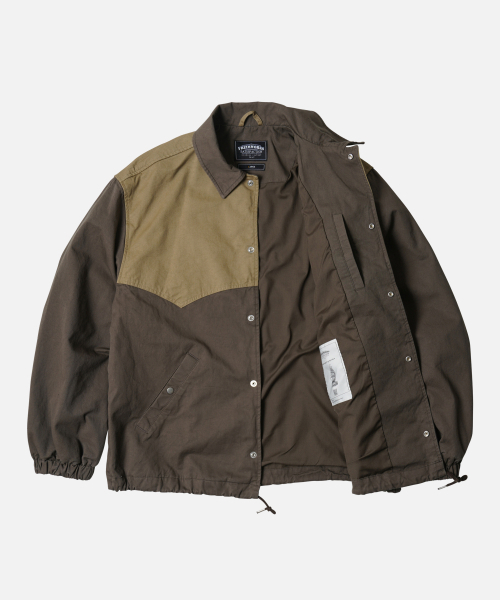 FRIZMWORKS(フリズムワークス)の「BARSTOW COACH JACKET _ MUD(ナイロンジャケット・メンズ・その他・SMALL/MEDIUM/LARGE/X-LARGE)」の3枚目の写真