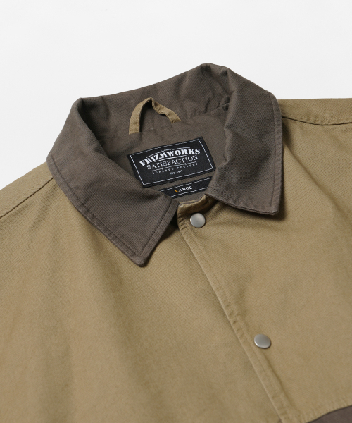 FRIZMWORKS(フリズムワークス)の「BARSTOW COACH JACKET _ MUD(ナイロンジャケット・メンズ・その他・SMALL/MEDIUM/LARGE/X-LARGE)」の5枚目の写真