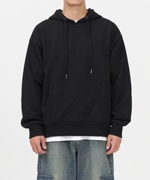 TOFFEE（トフィー）の「エッセンシャルフードスウェットシャツ(BLACK)（パーカー）」
