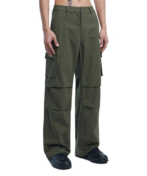 NOMANUAL(NOMANUAL)の「T.C.U PANTS - KHAKI(その他パンツ・レディース・その他・SMALL/MEDIUM/LARGE/X-SMALL)」の1枚目の写真