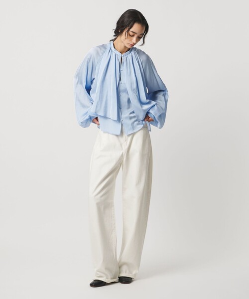 AEWEN MATOPH(イウエン マトフ)の「<AEWEN MATOPH>デニムカーブパンツ(デニムパンツ・レディース・ホワイト/ブラック/コバルトブルー・34/36/38)」の10枚目の写真