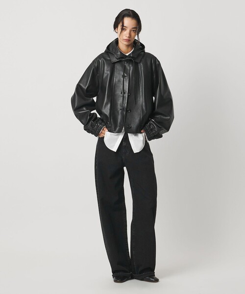 AEWEN MATOPH(イウエン マトフ)の「<AEWEN MATOPH>デニムカーブパンツ(デニムパンツ・レディース・ホワイト/ブラック/コバルトブルー・34/36/38)」の16枚目の写真