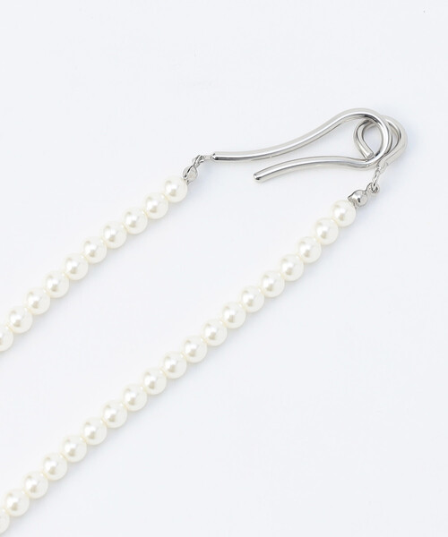 FREAK'S STORE（フリークスストア）の「ロング パール フック ネックレス（ネックレス・レディース・シルバー・ONE SIZE）」の10枚目の写真