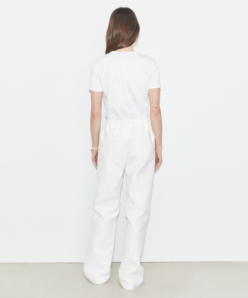 TORY BURCH（トリーバーチ）の「Tモノグラム ロゴ Tシャツ（Tシャツ/カットソー・レディース・ライトグレー・SMALL/X-SMALL/MEDIUM/XXS）」の2枚目の写真