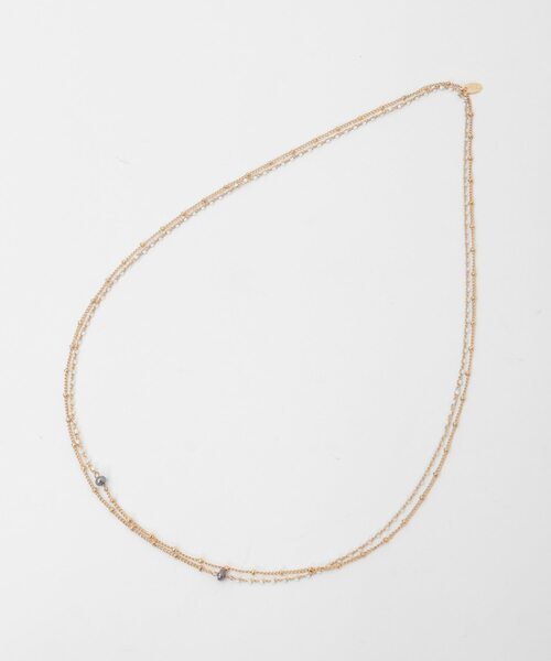 Tiara(ティアラ)の「【tataborello/タタボレロ】ANNE Necklace(ネックレス・レディース・クリア・FREE)」の1枚目の写真