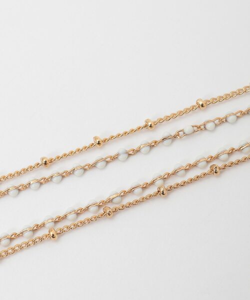 Tiara(ティアラ)の「【tataborello/タタボレロ】ANNE Necklace(ネックレス・レディース・クリア・FREE)」の4枚目の写真