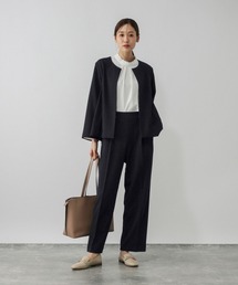 GLOBAL WORK | スゴラクストレッチクルージャケット3点セット/ 581024(セットアップ)