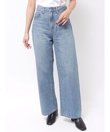 Ungrid | 【Ca】ハイウエストオーガニックコットンルーズデニ(デニムパンツ)