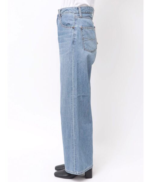 Ungrid（アングリッド）の「【Ca】ハイウエストオーガニックコットンルーズデニ（デニムパンツ・レディース・ブルー・24inch/25inch/26inch）」の12枚目の写真