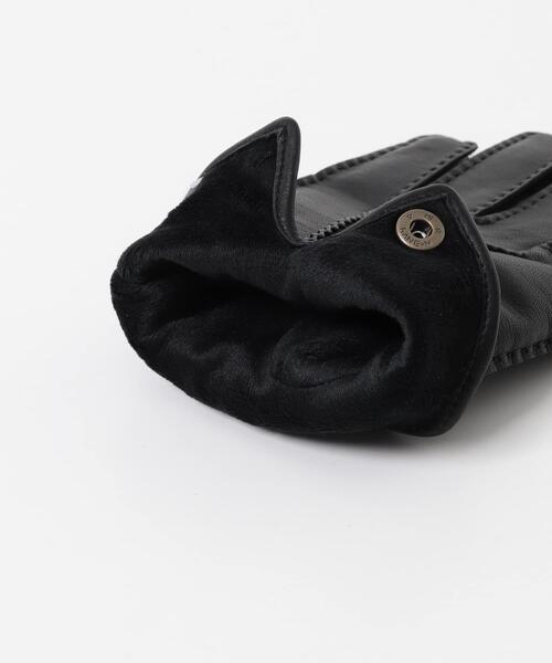 URBAN RESEARCH（アーバンリサーチ）の「ラムレザーグローブ（手袋・メンズ・ブラック・FREE）」の7枚目の写真