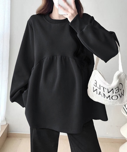 SallyLunn(サリーラン)の「ペプラムフレアカットソー(その他トップス・レディース・ベージュ/ホワイト/ブラック・MEDIUM/LARGE)」の9枚目の写真