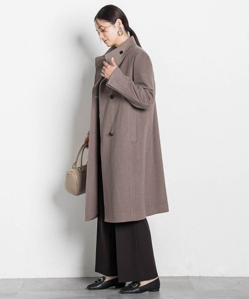 LAUTREAMONT（ロートレアモン）の「プレミアムウールカシミヤロングコート（その他アウター・レディース・ベージュ/キャメル/ブラック・11号/9号/7号）」の10枚目の写真