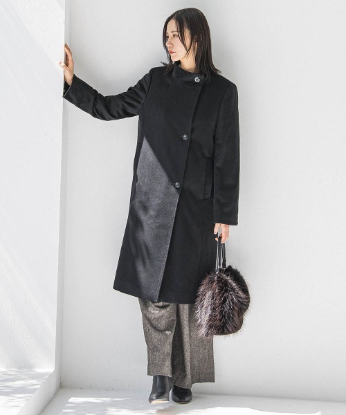 LAUTREAMONT（ロートレアモン）の「プレミアムウールカシミヤロングコート（その他アウター・レディース・ベージュ/キャメル/ブラック・11号/9号/7号）」の15枚目の写真