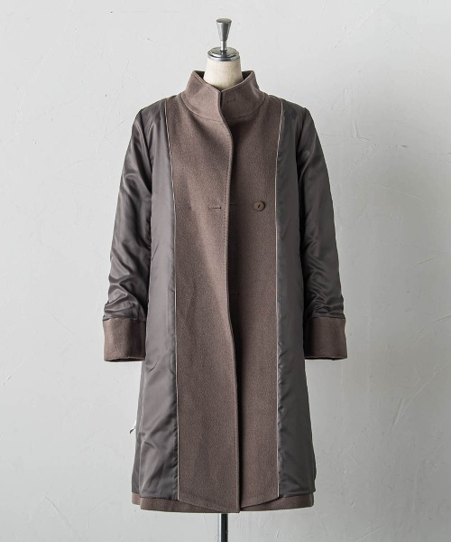 LAUTREAMONT（ロートレアモン）の「プレミアムウールカシミヤロングコート（その他アウター・レディース・ベージュ/キャメル/ブラック・11号/9号/7号）」の12枚目の写真