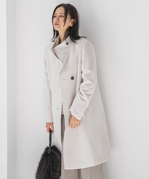 LAUTREAMONT（ロートレアモン）の「プレミアムウールカシミヤロングコート（その他アウター・レディース・ベージュ/キャメル/ブラック・11号/9号/7号）」の18枚目の写真