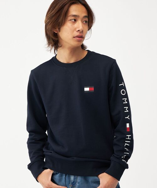 セール】【オンライン限定】フレンチテリー ロゴ ロングスリーブ