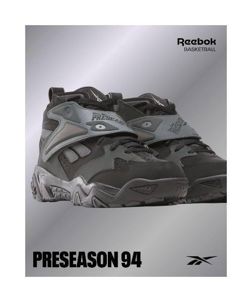 Reebok（リーボック）の「プレシーズン 94 / PRESEASON 94（スニーカー・メンズ・ブラック・25.0cm/25.5cm/26.0cm/26.5cm/27.0cm/27.5cm/28.0cm/28.5cm/29.0cm/30.0cm/31cm）」の7枚目の写真