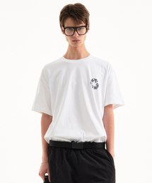 リサイクルロゴベーシック半袖Tシャツ[ホワイト]