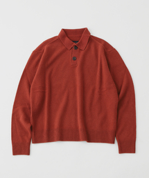 JOURNAL STANDARD（ジャーナルスタンダード）の「Aaron Levine / アーロン・レヴィン 2 Button ポロ Sweater（ニット/セーター・メンズ）」