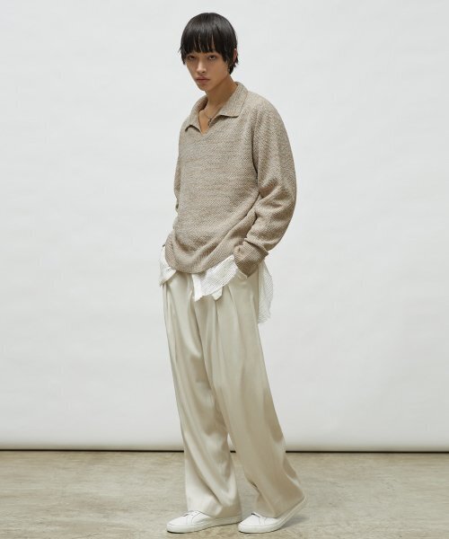 LMOOD(エルムード)の「フィレンツェ V ラグランニットクリーム(ニット/セーター・レディース・その他・44/46/48)」の7枚目の写真
