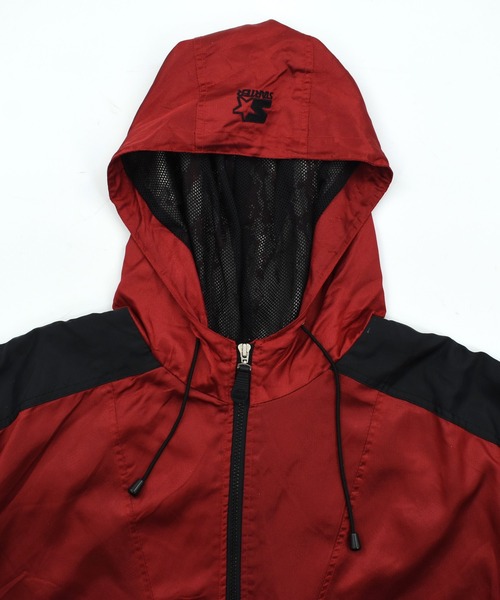 USED】90's STARTER “NBA Chicago Bulls” ナイロン アノラックパーカー