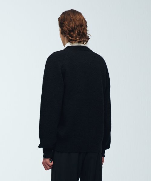 KNITTED(ニッティド)の「シェギドック ウール100% ラウンドニット BLACK(ニット/セーター・レディース・その他・X-LARGE/LARGE/MEDIUM)」の4枚目の写真