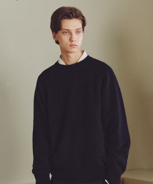 KNITTED(ニッティド)の「シェギドック ウール100% ラウンドニット BLACK(ニット/セーター・レディース・その他・X-LARGE/LARGE/MEDIUM)」の6枚目の写真