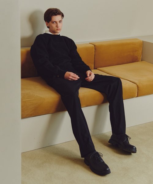 KNITTED(ニッティド)の「シェギドック ウール100% ラウンドニット BLACK(ニット/セーター・レディース・その他・X-LARGE/LARGE/MEDIUM)」の8枚目の写真