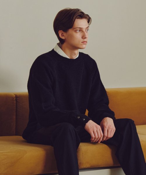 KNITTED(ニッティド)の「シェギドック ウール100% ラウンドニット BLACK(ニット/セーター・レディース・その他・X-LARGE/LARGE/MEDIUM)」の10枚目の写真