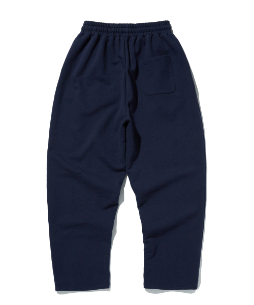 suade（スエード）の「BASIC WIDE LONG PANTS [NAVY]（スウェットパンツ・レディース・その他・SMALL/MEDIUM）」の4枚目の写真