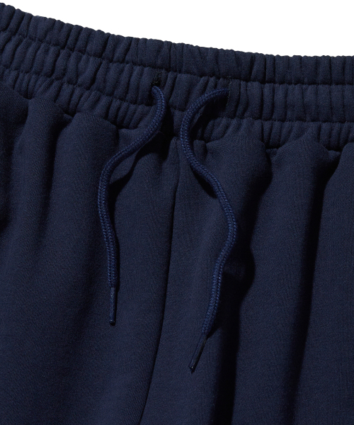 suade（スエード）の「BASIC WIDE LONG PANTS [NAVY]（スウェットパンツ・レディース・その他・SMALL/MEDIUM）」の5枚目の写真