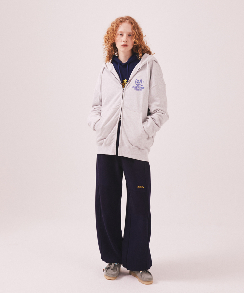 MENASOO(ミナス)の「Menasoo Cartoon Graffiti Two Way Hoodie Zip Up_White Melange(パーカー・レディース・ホワイト・MEDIUM/LARGE)」の7枚目の写真