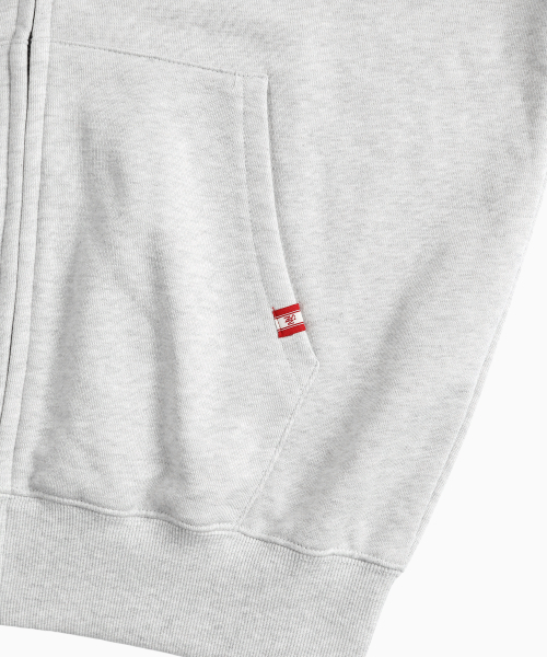 MENASOO(ミナス)の「Menasoo Cartoon Graffiti Two Way Hoodie Zip Up_White Melange(パーカー・レディース・ホワイト・MEDIUM/LARGE)」の14枚目の写真