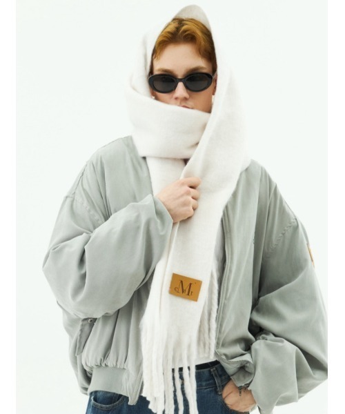 A'GEM/9 × .kom 『MUCENT/ムセント』 SIGNATURE MUFFLER /シグニチャー