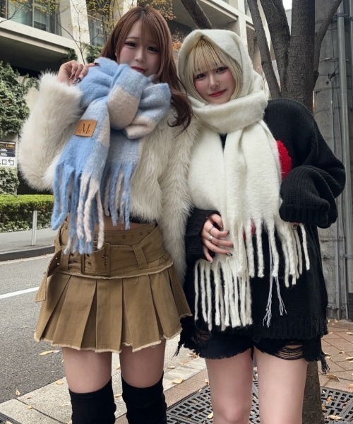 A'GEM/9 × .kom 『MUCENT/ムセント』 SIGNATURE MUFFLER /シグニチャー