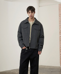 SPERONE（スペロネ）の「ギデオンラインウォッシュドトラッカージャケット（チャコール）（デニムジャケット）」