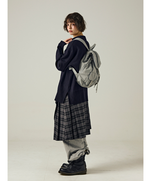 Salad bowls（サラダボール）の「CLOUD BACKPACK [GRAY]（バックパック/リュック・レディース・ライトグレー・FREE）」の5枚目の写真
