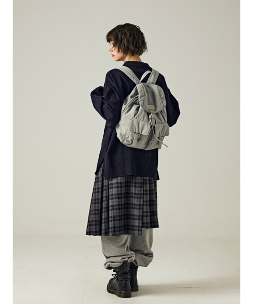 Salad bowls（サラダボール）の「CLOUD BACKPACK [GRAY]（バックパック/リュック・レディース・ライトグレー・FREE）」の7枚目の写真