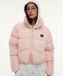 CENTAUR.KR（セントール）の「BASIC PUFFER PADDING_PINK（ダウンジャケット/コート）」