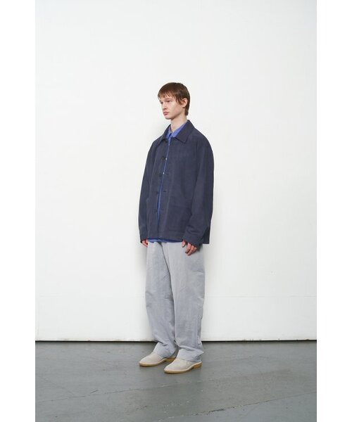 HORLISUN（ホーリーサン）の「Capital Suede Leather Work Jacket Indigo Navy（ライダースジャケット・レディース・その他・LARGE）」の6枚目の写真
