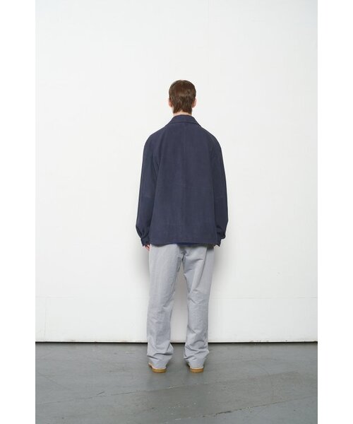 HORLISUN（ホーリーサン）の「Capital Suede Leather Work Jacket Indigo Navy（ライダースジャケット・レディース・その他・LARGE）」の7枚目の写真