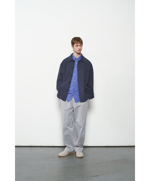 HORLISUN（ホーリーサン）の「Capital Suede Leather Work Jacket Indigo Navy（ライダースジャケット・レディース・その他・LARGE）」の10枚目の写真