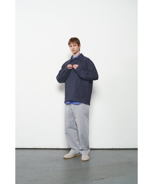 HORLISUN（ホーリーサン）の「Capital Suede Leather Work Jacket Indigo Navy（ライダースジャケット・レディース・その他・LARGE）」の12枚目の写真