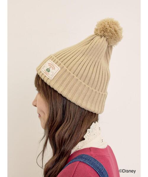 Samansa Mos2（サマンサ モスモス）の「【Disney】アナと雪の女王/タグ付きニット帽（ハット・レディース・グリーン/ベージュ・F）」の8枚目の写真