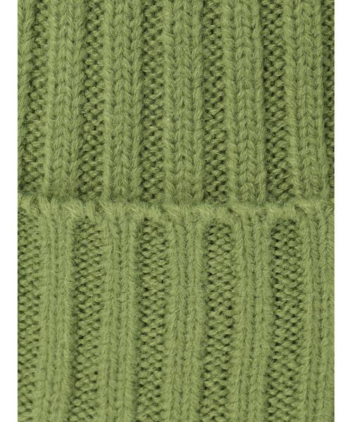 Samansa Mos2（サマンサ モスモス）の「【Disney】アナと雪の女王/タグ付きニット帽（ハット・レディース・グリーン/ベージュ・F）」の18枚目の写真