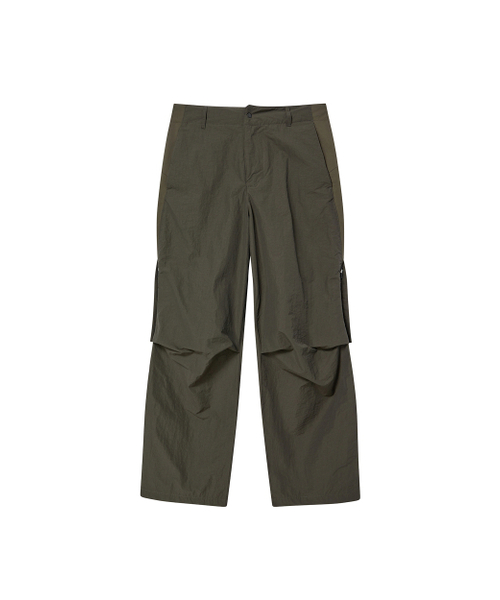 WORTHWHILE MOVEMENT(ワースワイルムーブメント)の「フレアドジャスター パンツ (オリーブ)(その他パンツ・メンズ・その他・LARGE/X-LARGE)」の2枚目の写真